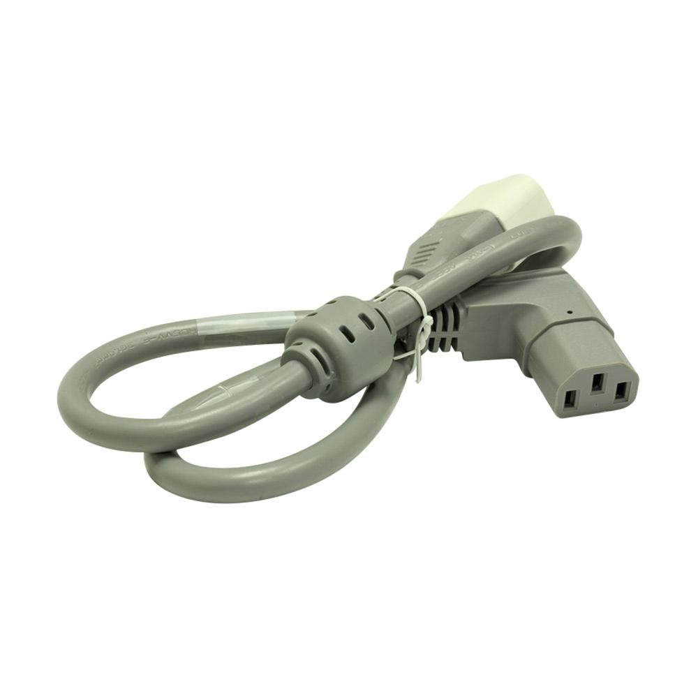 Cord Jumper IEC 320 Right-Angle F/IEC 320 m Cord Jumper IEC 320 Right-Angle F/IEC 320 m