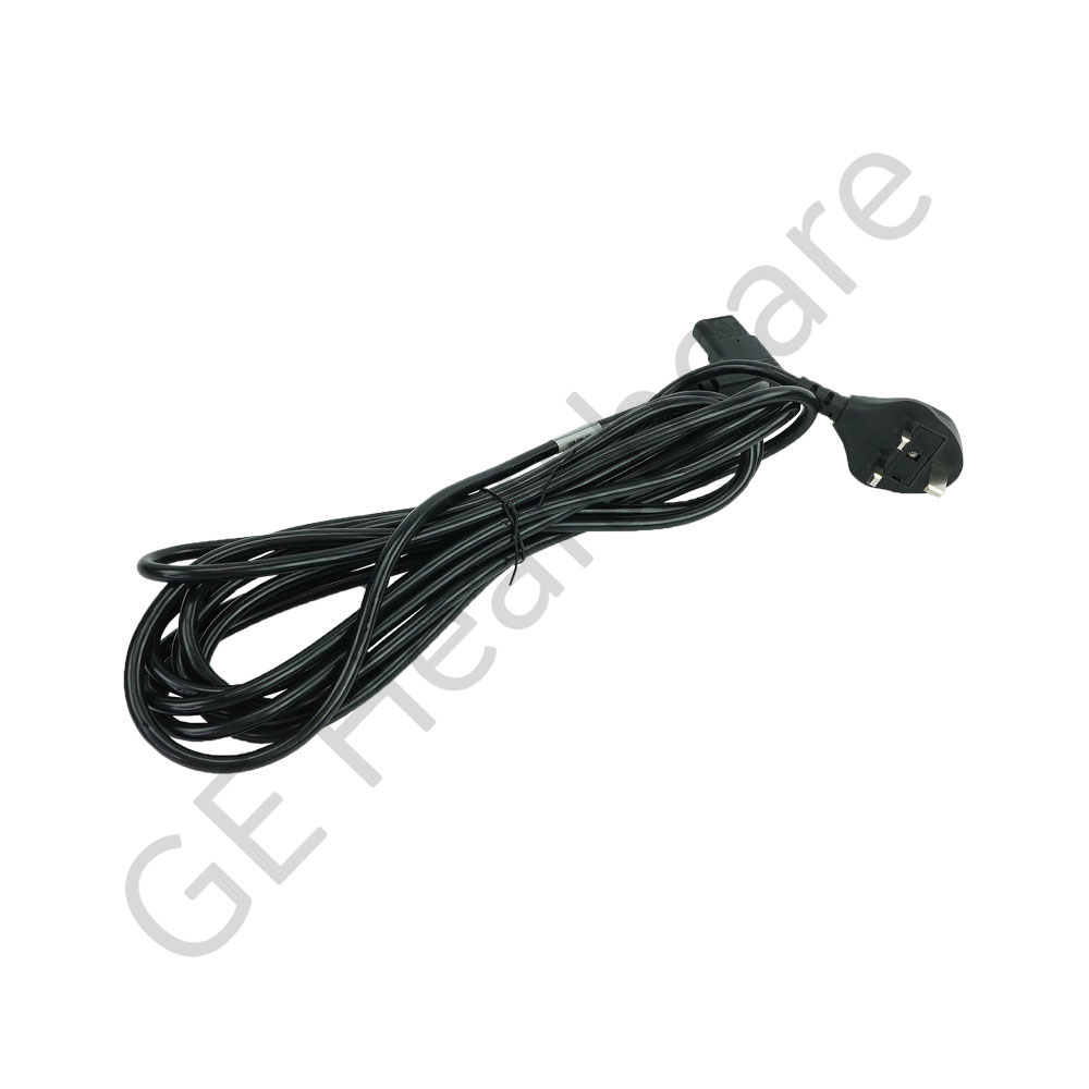 Cord Power UK 5m 10A BS1363/IEC 60320 Right Angle