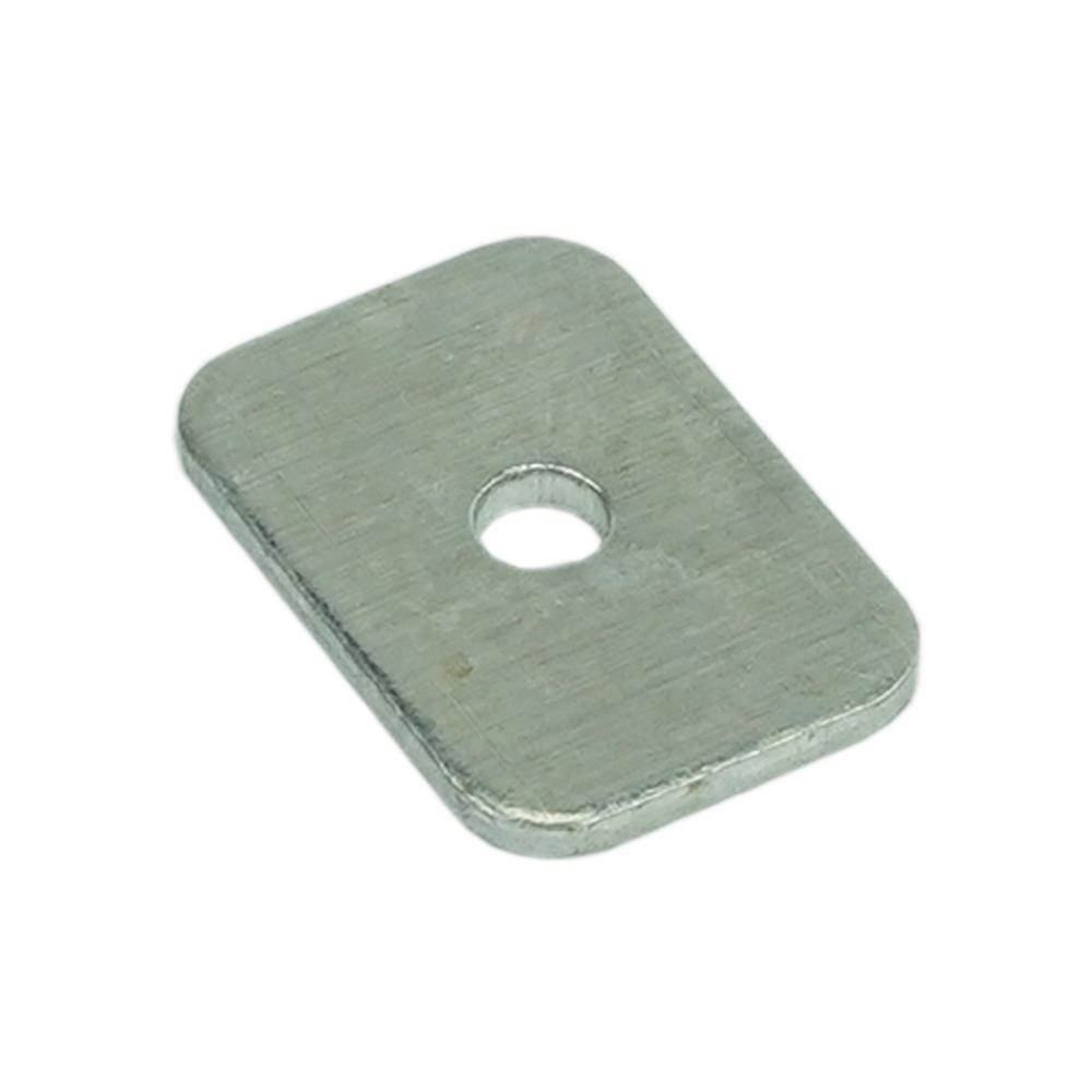 Washer Rectangle 20.0L 14.0 with 3.5 ID 1.6 Thick Aluminum Washer Rectangle 20.0L 14.0 with 3.5 ID 1.6 Thick Aluminum