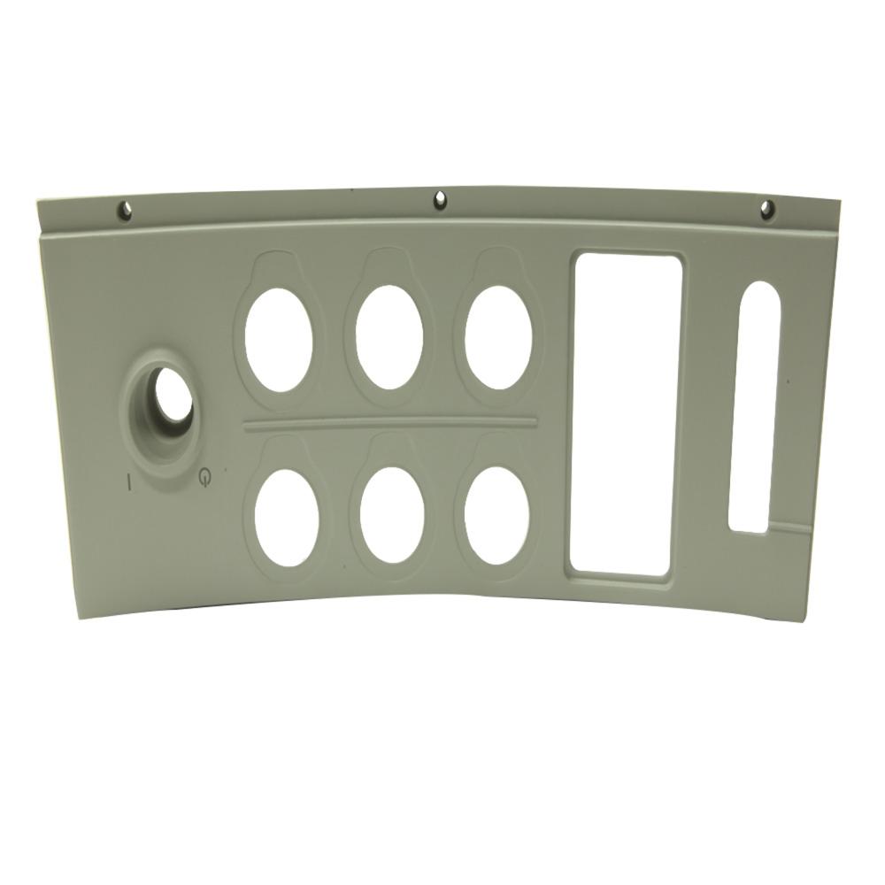 Panel Front with Pressure Gauge Mounting Holes Panel Front with Pressure Gauge Mounting Holes