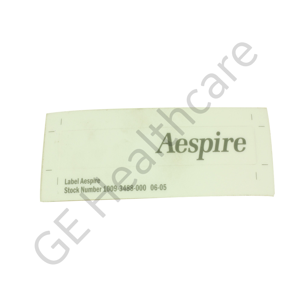 Label Aespire 2.5" Label Aespire 2.5"