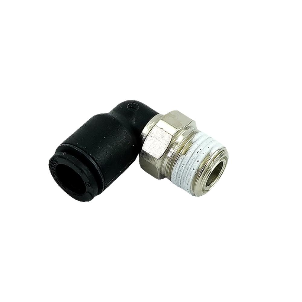 Fitting 1/8 NPTM 6mm Legris Elbow 6mm Tube MPOS Fitting 1/8 NPTM 6mm Legris Elbow 6mm Tube MPOS