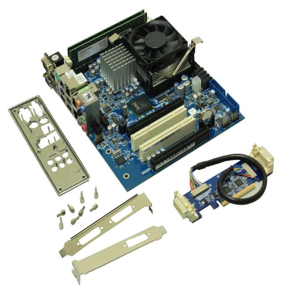 Assembly - Mother Board Flex with CPU with 2GB SDRAM 2 DVI Assembly - Mother Board Flex with CPU with 2GB SDRAM 2 DVI