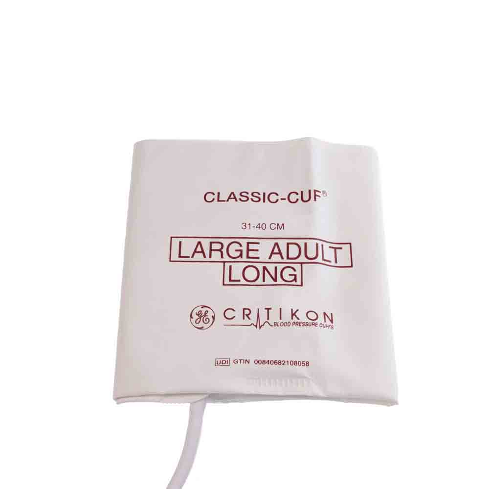CLASSIC-CUF Large Adult Long Blood Pressure Cuff, 1 Tube Bayonet (20/box) CLASSIC-CUF Large Adult Long Blood Pressure Cuff, 1 Tube Bayonet (20/box)