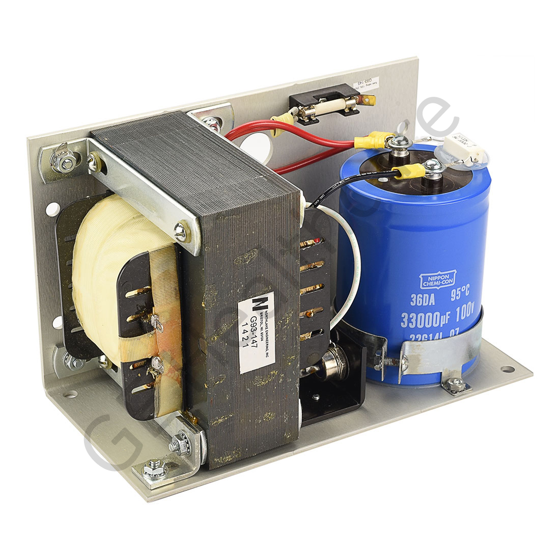 Unregulated Filament Power Supply 120VAC Input 38V 15A Output Unregulated Filament Power Supply 120VAC Input 38V 15A Output