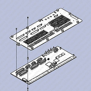 Assembly, MTCB Mounting Panel H-Power-Table