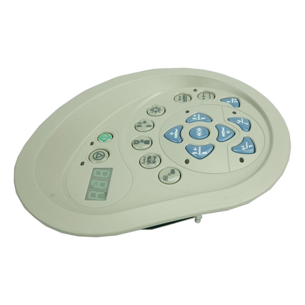 Right CT Control Panel - Mist Gray Bezel with Green LEDs Right CT Control Panel - Mist Gray Bezel with Green LEDs