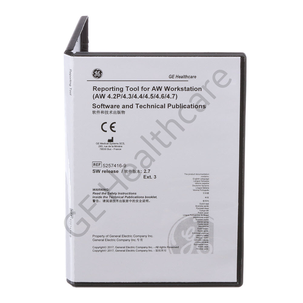 Reporting Tool 2.7 External 3 SW and Documents Reporting Tool 2.7 External 3 SW and Documents