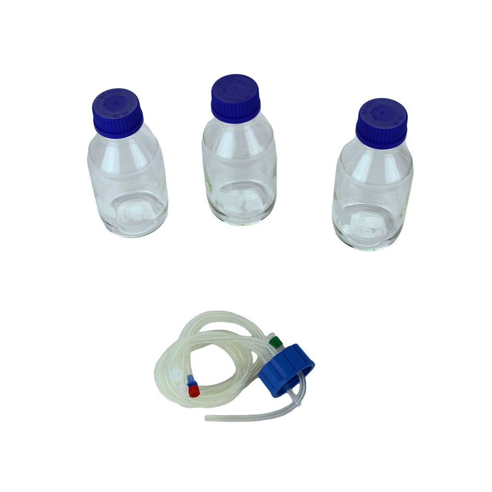 Box of 3 Vials for 500 ml Waste Recovery with 1 Cap Box of 3 Vials for 500 ml Waste Recovery with 1 Cap