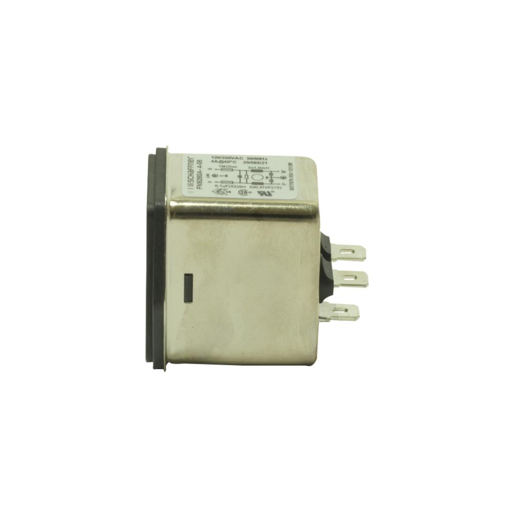 4A,250 V AC Male Panel Mount IEC Inlet Filter 4A,250 V AC Male Panel Mount IEC Inlet Filter
