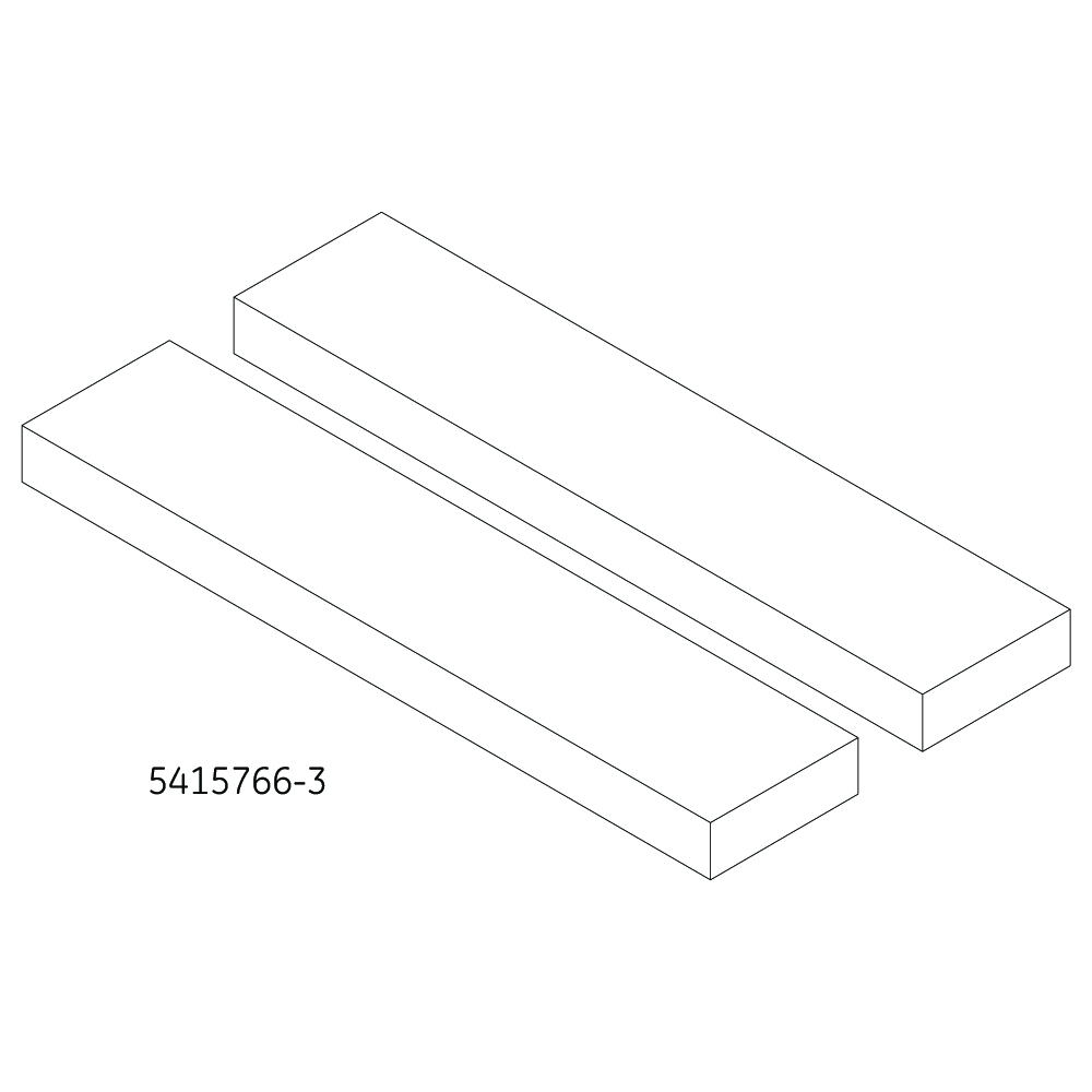 GEM Patient Pad Rectangular 1.00" x 3.0" x 14.00" GEM Patient Pad Rectangular 1.00" x 3.0" x 14.00"