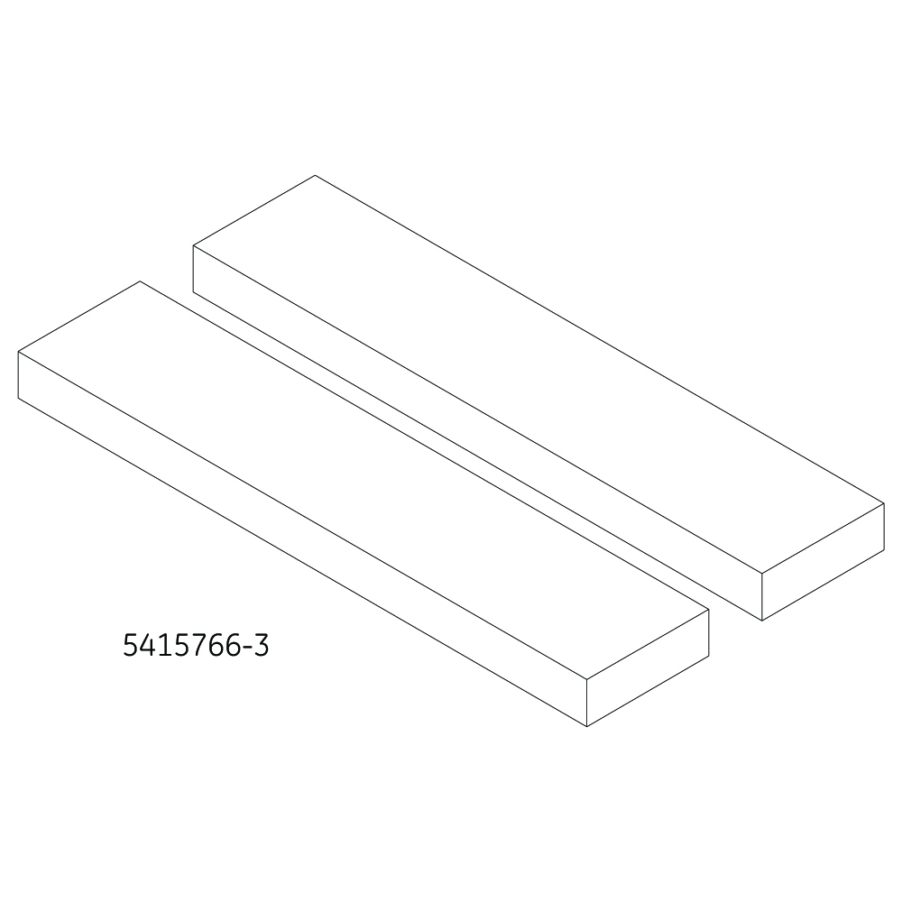 GEM Patient Pad Rectangular 1.00" x 3.0" x 14.00"