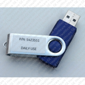 Blank USB with label
