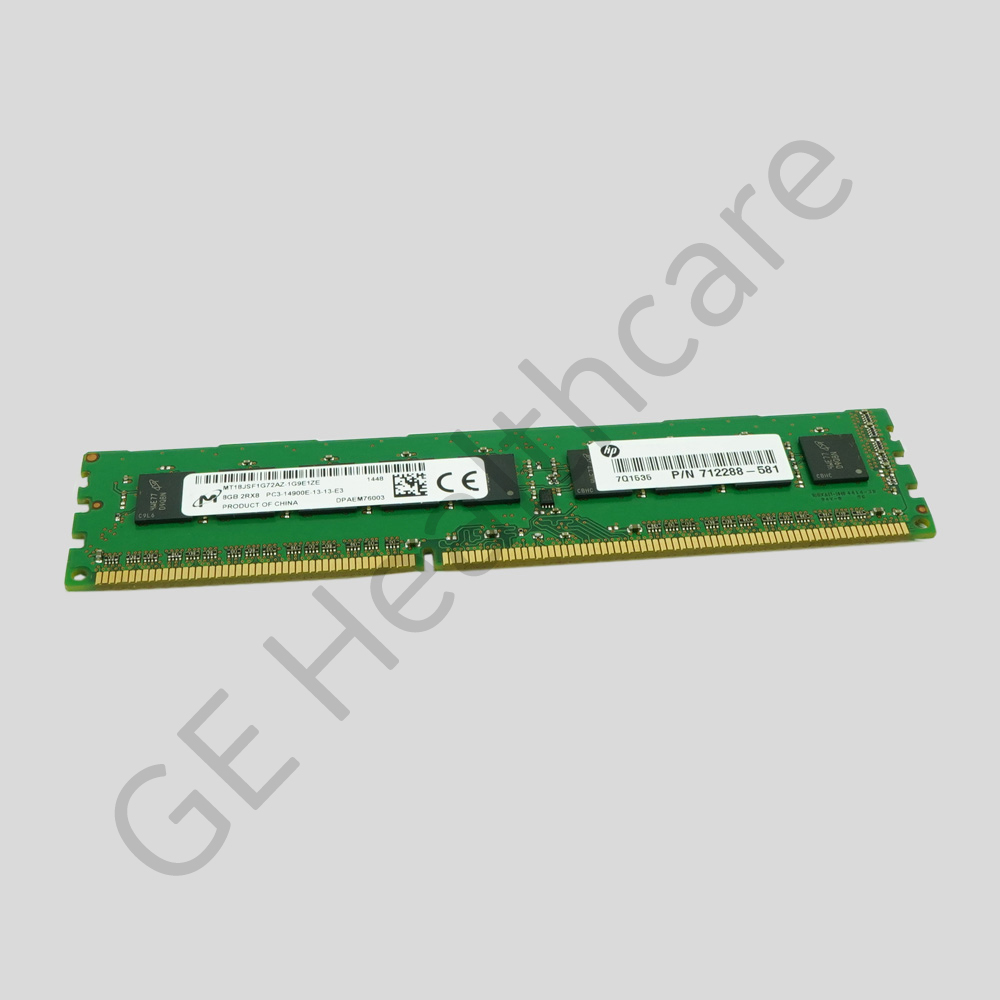 8GB DIMM Memory Modules - DDR3 Unbuffered ECC 1866MHz 5549119-100