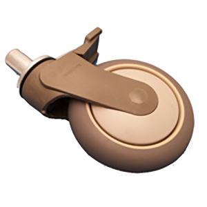 Caster Dual Lock Large Stem Machined Caster Dual Lock Large Stem Machined