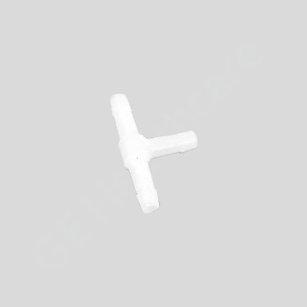 Tube Connector, T-Piece 3 mm, White Tube Connector, T-Piece 3 mm, White