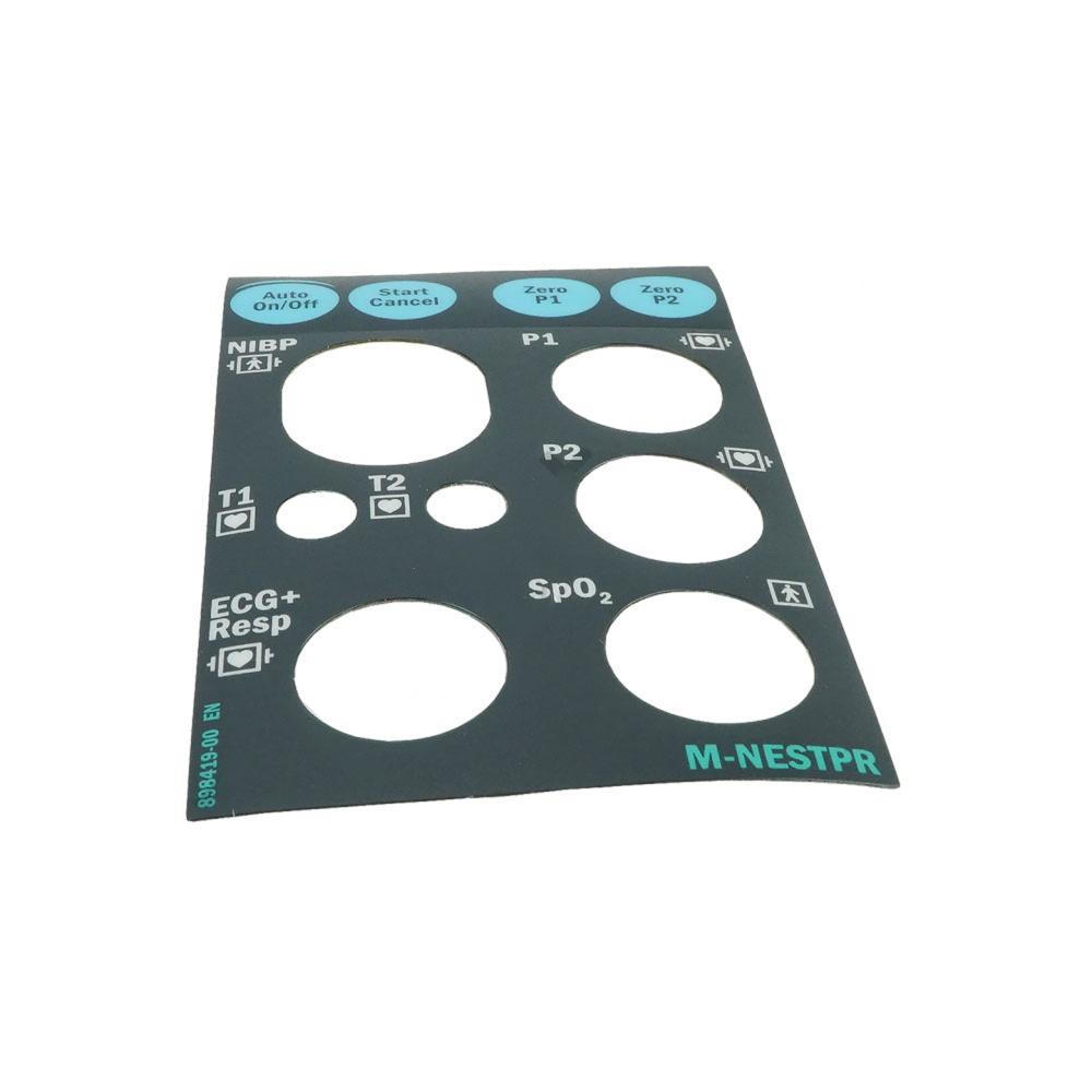Front Panel Sticker English M-NESTPR Module Front Panel Sticker English M-NESTPR Module