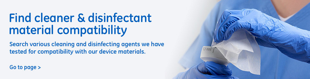 Find cleanear & Disinfectant material compatibility