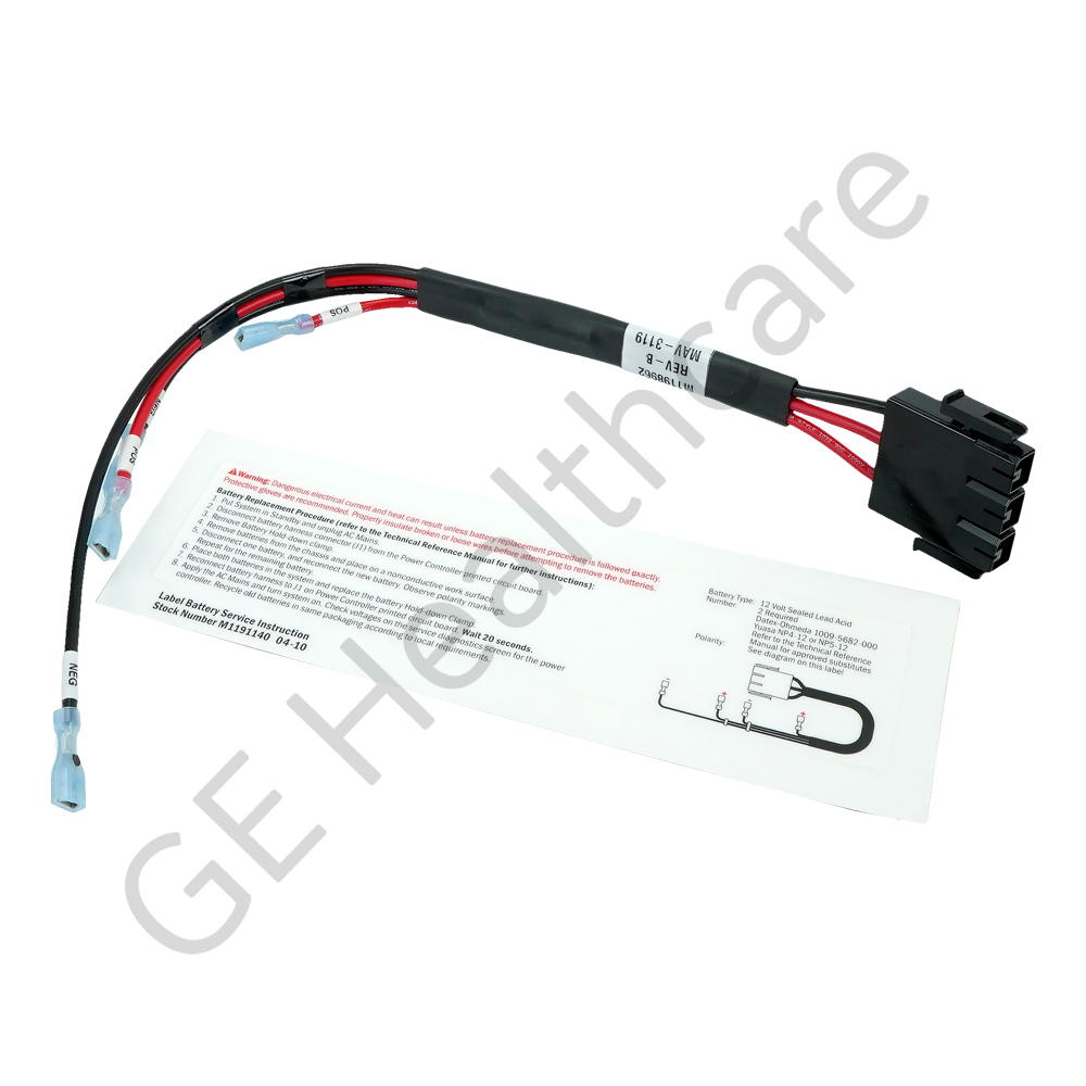 Assembly Harness Power Supply to Battery 4AH