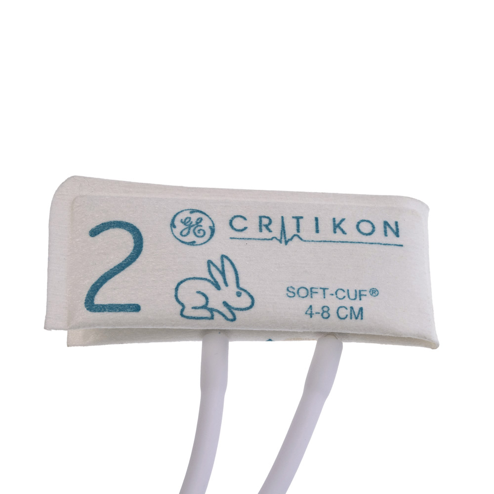 SOFT-CUF Neonatal Blood Pressure Cuff Size 2, 2 Tubes Neo-Snap (20/box) SOFT-CUF Neonatal Blood Pressure Cuff Size 2, 2 Tubes Neo-Snap (20/box)
