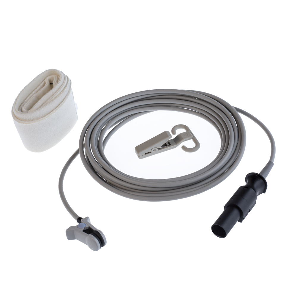 TruSignal™ SpO₂ Integrated Reusable Adult/Pediatric Ear Sensor, Ohmeda Connector, 4m (1/box)